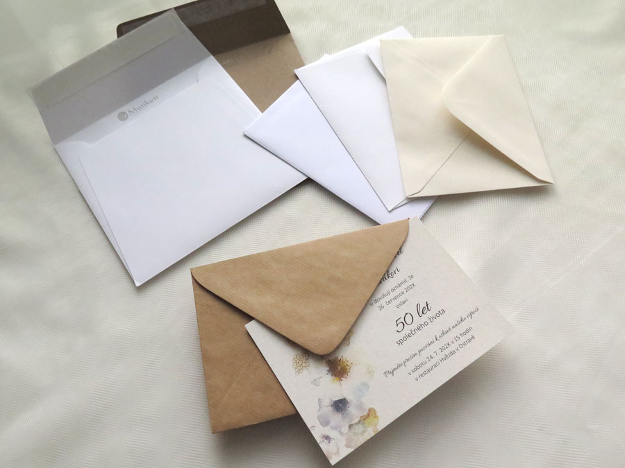 obálky k pozvánkám